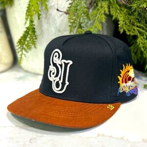 Dvniel Luu OG SJ: Cultural Roots(Black/Tan Brown) SnapBack